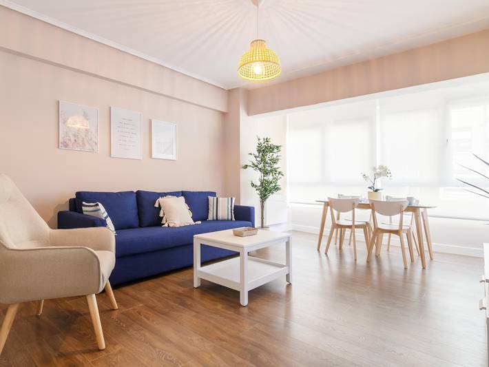 Gîte pour 5 personnes, avec Balcon/Terrasse à Getxo