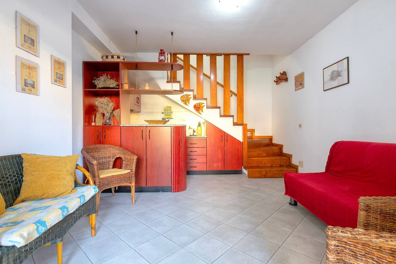 Ganze Wohnung, Ferienwohnung 'A Due Passi Apartment' mit privater Terrasse, privatem Garten und Klimaanlage in Trinità d'Agultu e Vignola und Umgebung, Olbia-Tempio