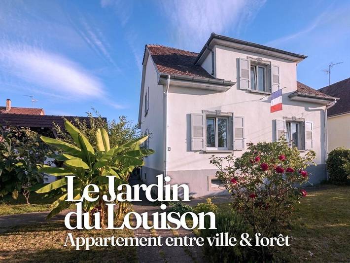 BnB für 5 Personen, mit Terrasse und Garten sowie Ausblick in Straßburg