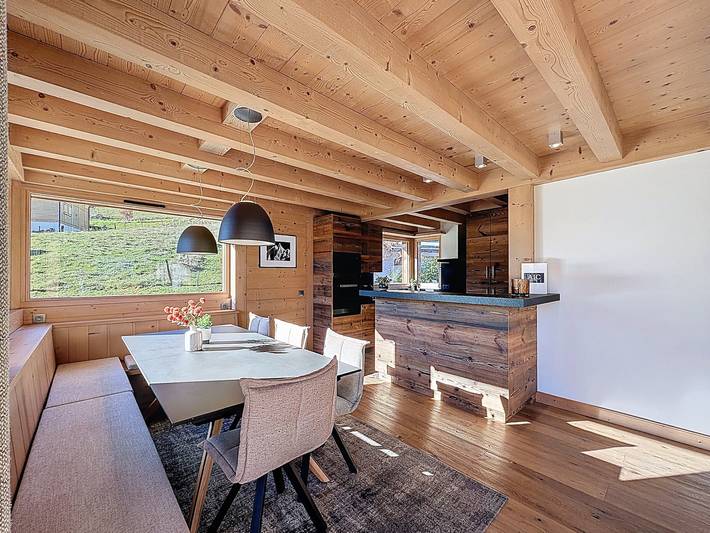 Chalet pour 6 personnes, avec balcon et jardin à Combloux - 3