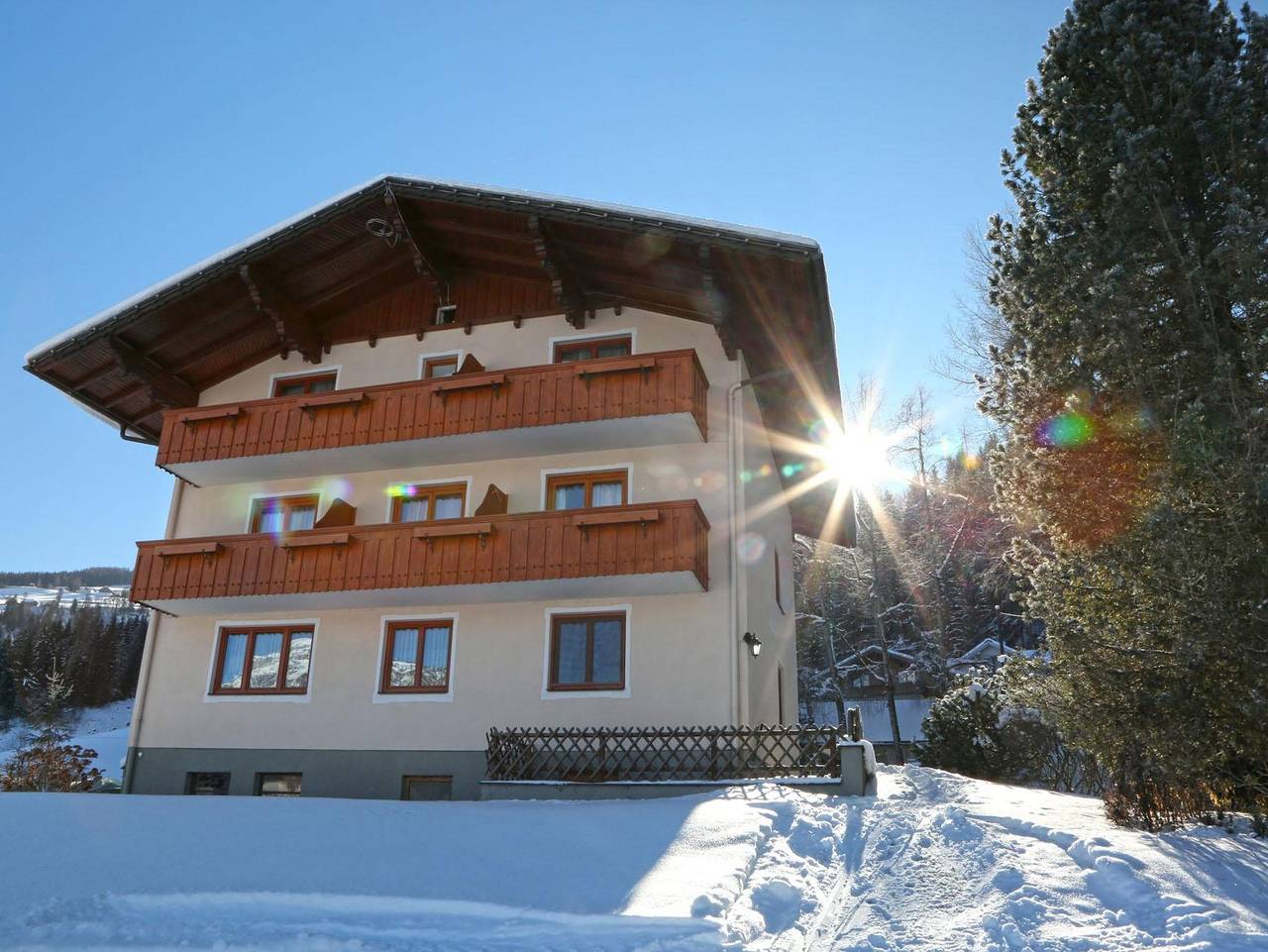 Rosspointnerhof - Doppelzimmer mit Dusche, Wc (1 Nacht) in Haus, Schladming-Dachstein
