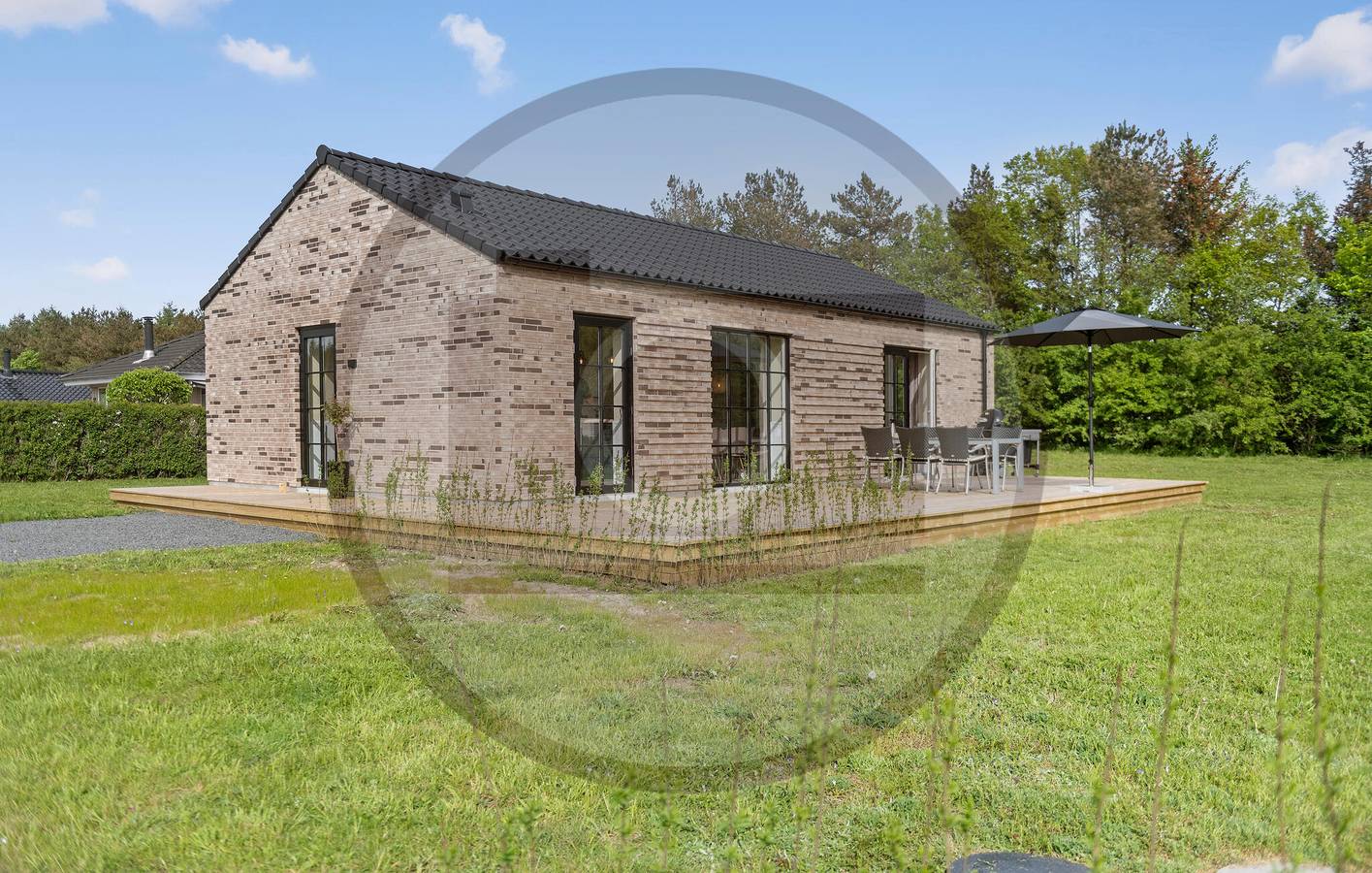 Ferienhaus für 7 Personen mit Terrasse in Hovborg, Vejen