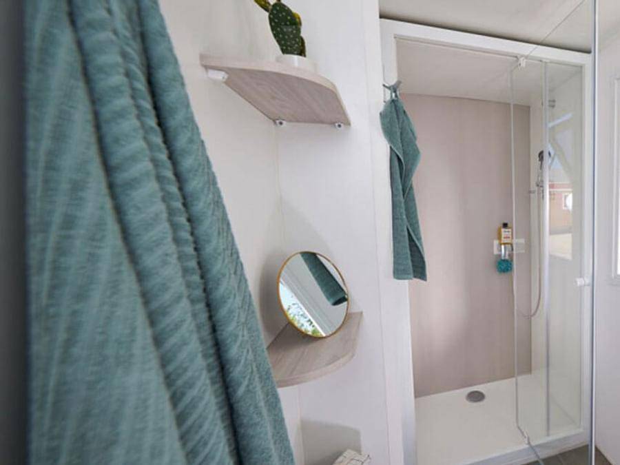 Camping Le Mont Grêle - Mobilhome 4 personnes - Mobil home Trigano Evo 24 - 24m² in Lépin-le-Lac, Région de Chambéry