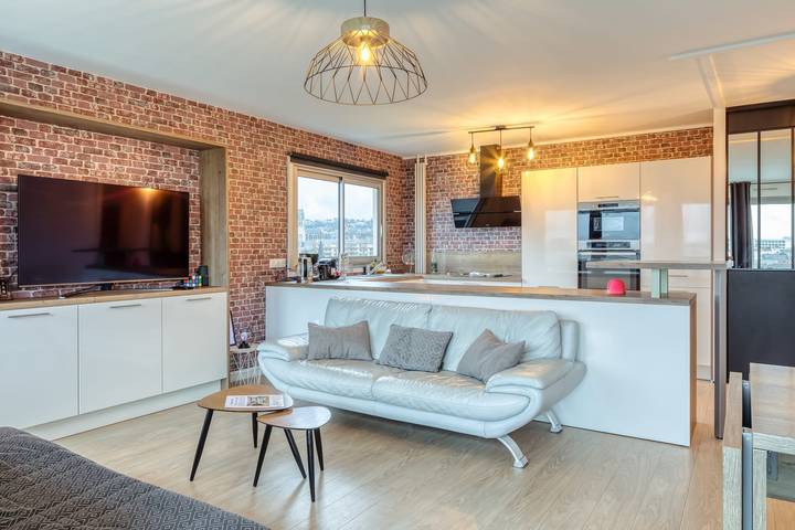 Ferienwohnung für 6 Personen, mit Balkon und Terrasse in Rouen - 2