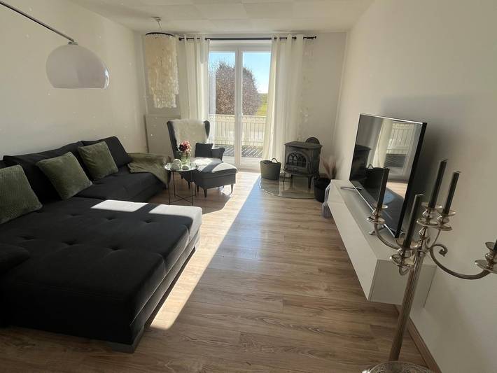 Ferienwohnung für 4 Personen, mit Sauna und Balkon in Seelitz