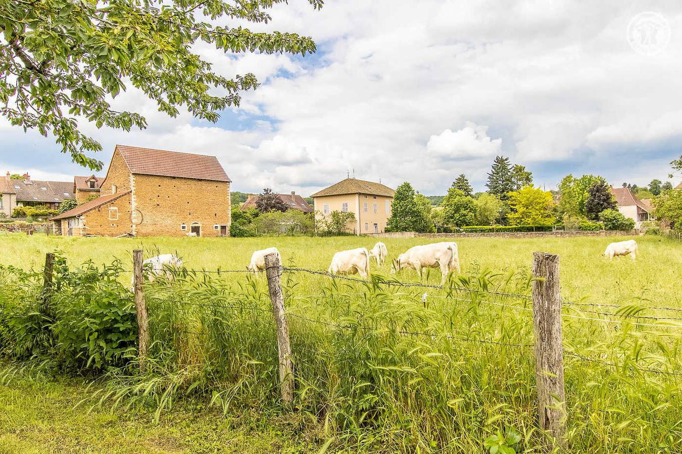 Gîte voor 4 personen met tuin in Bonnay, Mâcon en omgeving