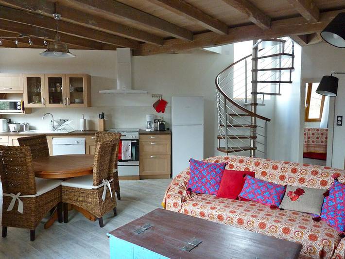 Gîte pour 3 personnes, avec jardin et terrasse à Roussines - 4