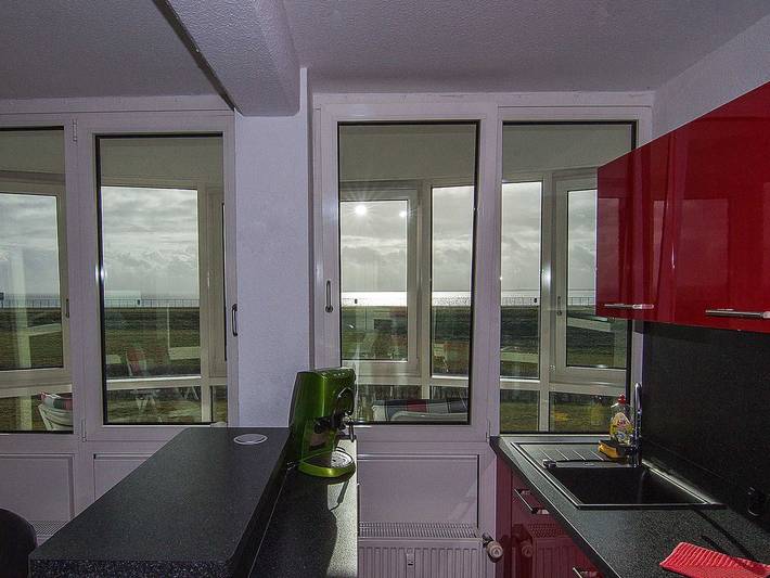 Ferienwohnung für 4 Personen, mit Seeblick und Ausblick in Wilhelmshaven