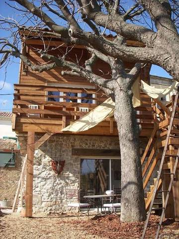 Gîte pour 2 personnes, avec jardin, animaux acceptés à Aigues-Vives (Hérault)