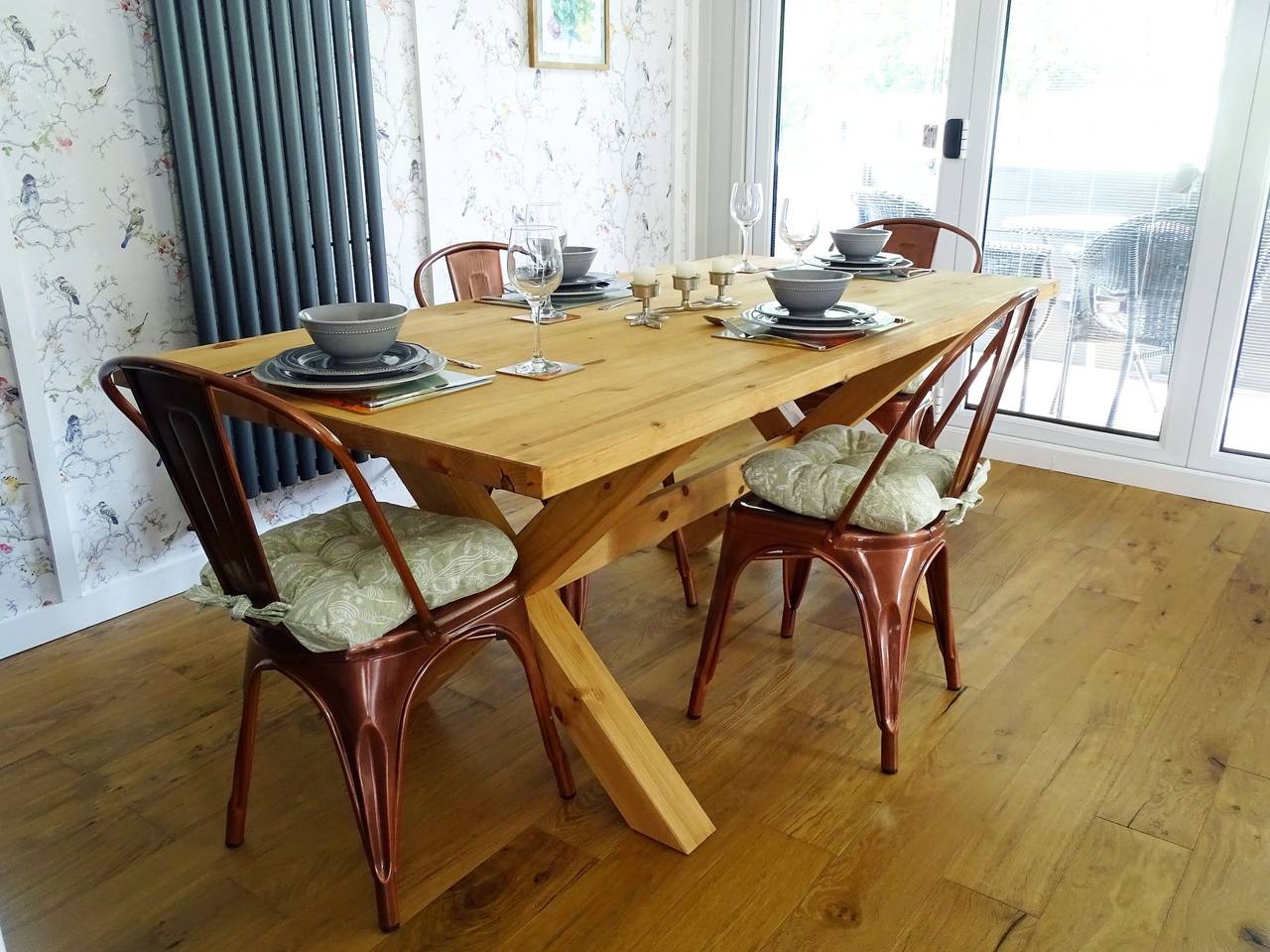 A spacious modern lodge in scenic mid Wales in Powys