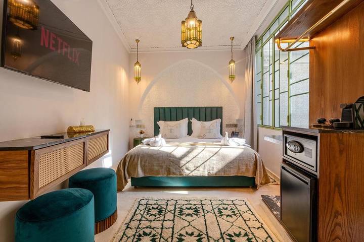 Chambre d’hôte pour 2 personnes, avec terrasse et vue dans Palais de la Bahia - 4