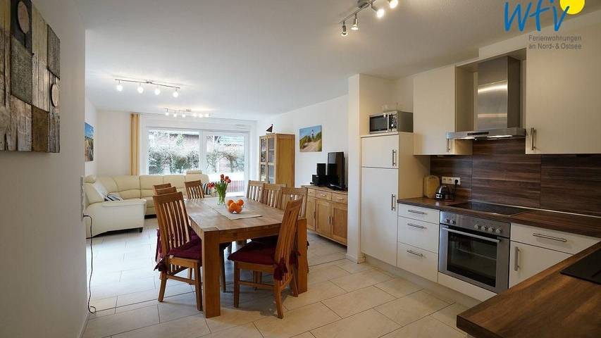 Ferienhaus für 4 Personen, mit Garten und Terrasse auf Borkum