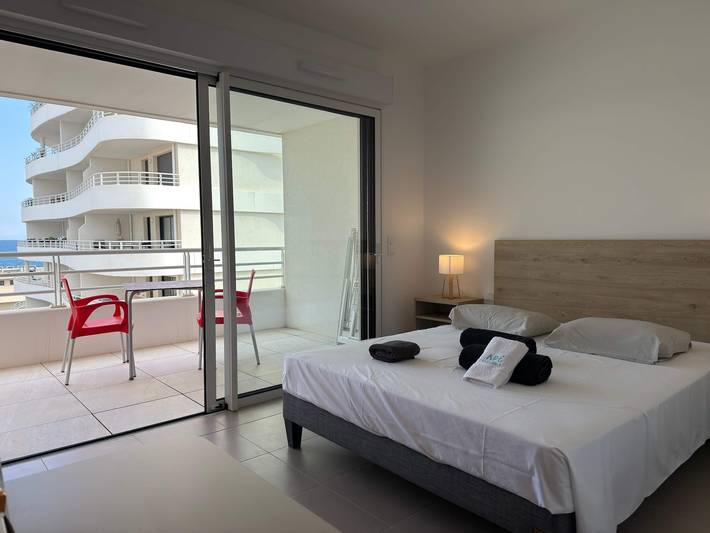 Gîte pour 2 personnes, avec balcon/terrasse dans Casino de Valras Plage - 3