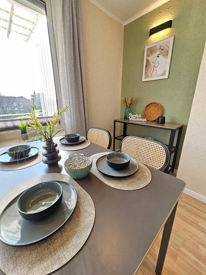 Ferienwohnung für 4 Personen, mit Ausblick und Balkon