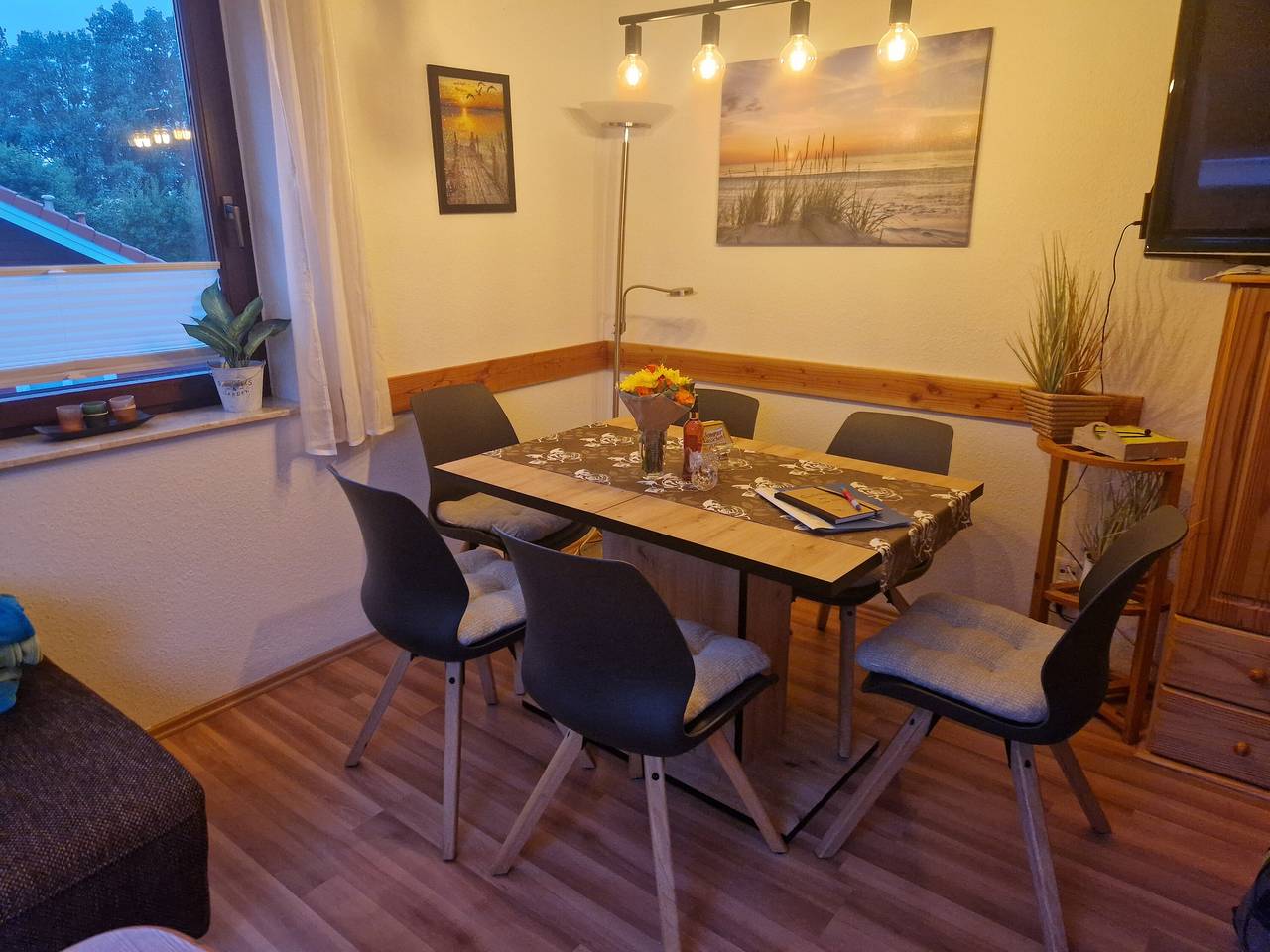 Ganze Wohnung, Ferienwohnung 'Gode Sünn' mit privater Terrasse, Garten und Wlan in Tating, Eiderstedt