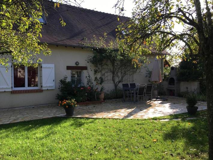 Location de vacances pour 4 personnes, avec terrasse et jardin à Cangey - 3