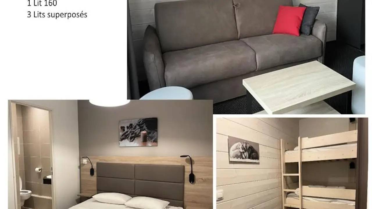 Appartement de vacances entier, Ferienwohnung für 7 Personen (50 m²) in Eaux Bonnes in Gourette, Eaux-Bonnes