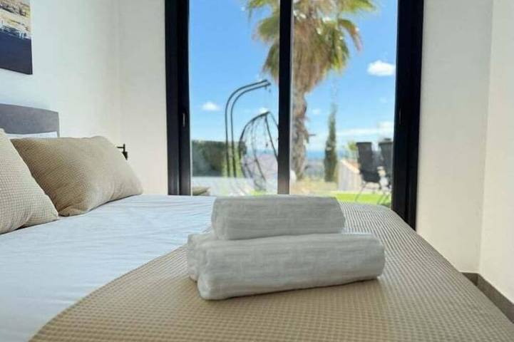 Magnifique villa avec piscine privée et vue sur la mer in Polop, Costa Blanca