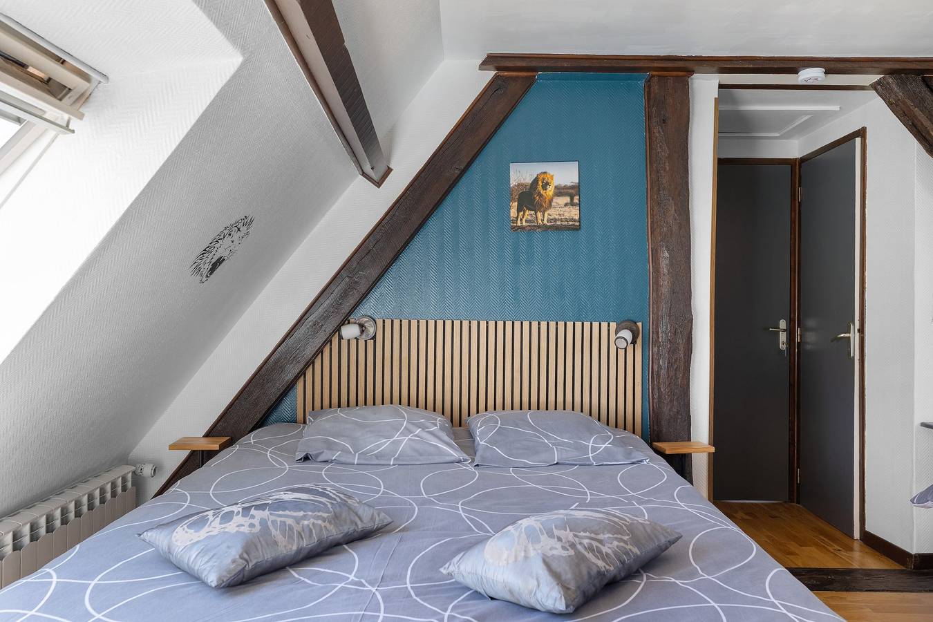 Chambre d’hôtes « La Ferme Des Bigornes - Lion » avec terrasse, jardin partagés et Wi-Fi in Châtillon-sur-Indre, Région de Châteauroux