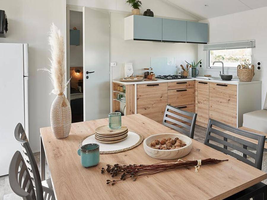 Camping Domaine De Kersial - Mobile home 6 persons - Premium 3 bedrooms, 2 bathrooms in Sarzeau, Côte des Mégalithes