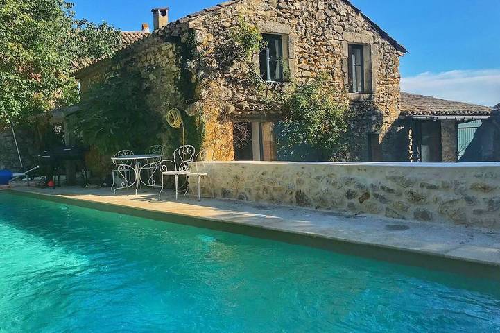 Maison de vacances pour 6 personnes, avec piscine et terrasse ainsi que jardin et sauna - 1