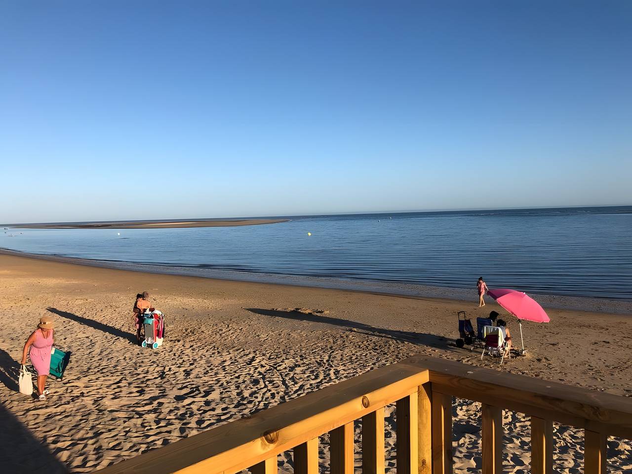 Chalet El Paraíso mit Meerblick, privater Terrasse und Wlan in Playa del Portil, Punta Umbría