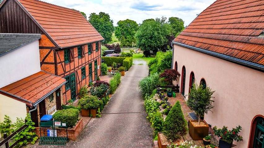 Ferienwohnung für 3 Personen, mit Garten in Richtenberg