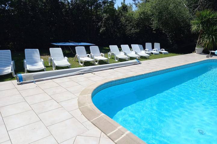 Maison de vacances pour 8 personnes, avec terrasse et jardin, animaux acceptés - 1