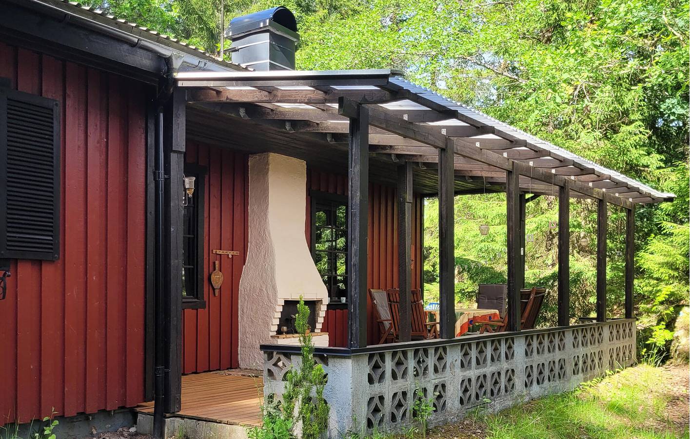 Ferienhaus für 6 Personen mit Terrasse in Halland