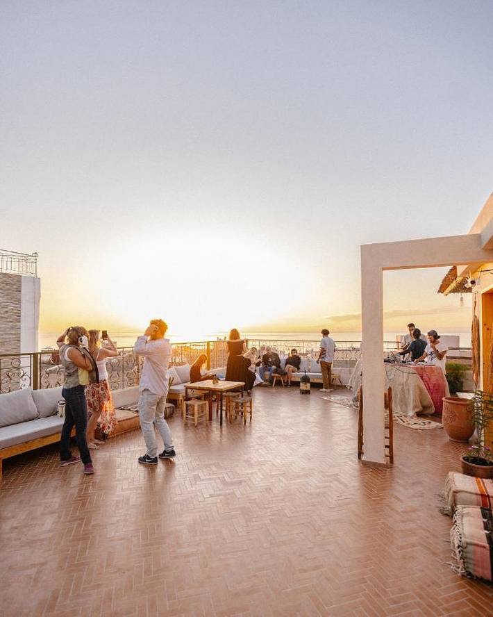 Auberge pour 2 personnes, avec terrasse