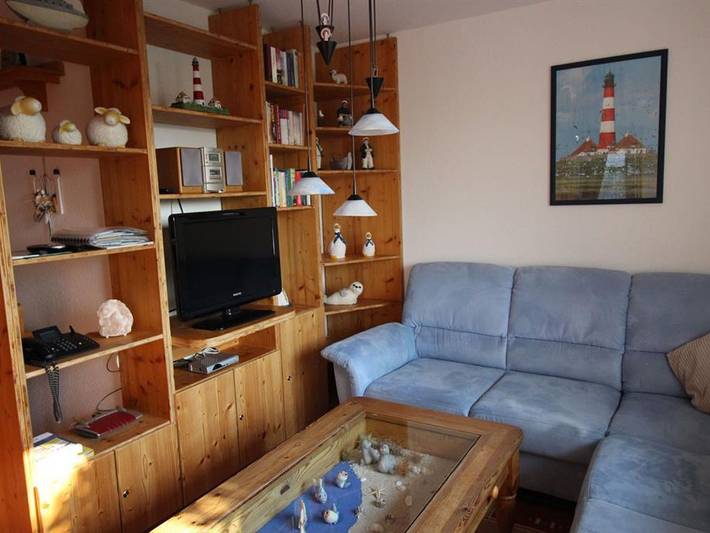 Ferienwohnung für 4 Personen, mit Garten und Terrasse, kinderfreundlich in Garding