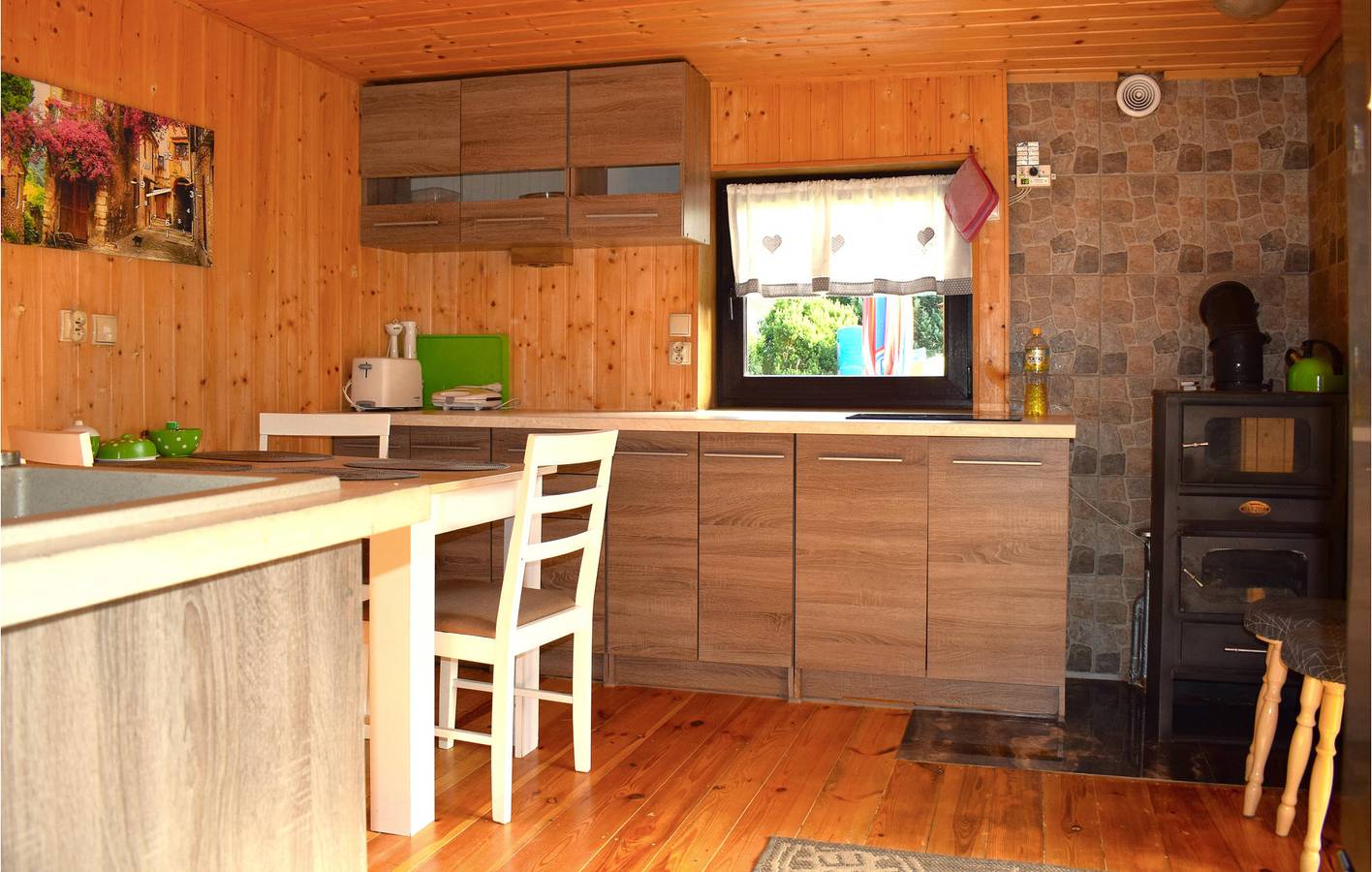 Ferienhaus für 8 Personen mit Sauna in powiat kartuski