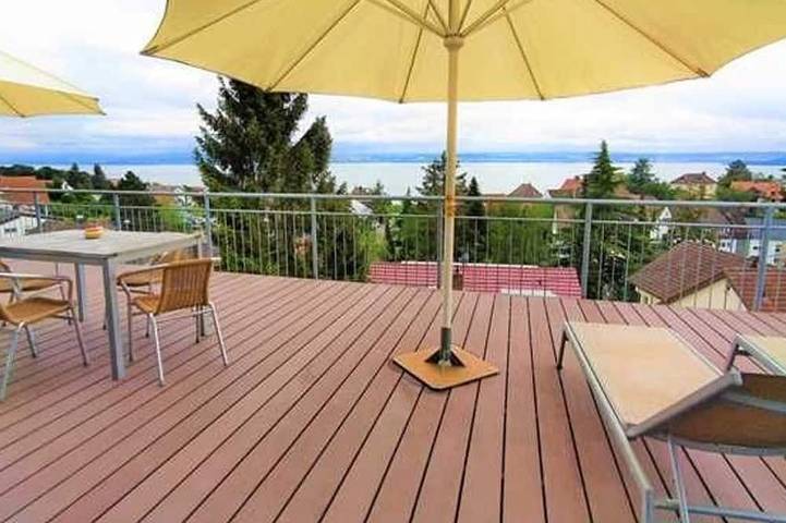 Ferienwohnung für 4 Personen, mit Terrasse und Sauna in Meersburg