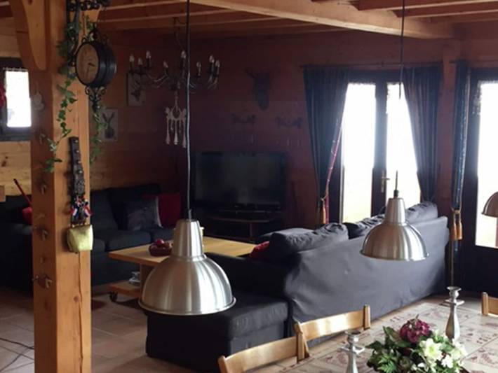 Chalet pour 10 personnes, avec jardin ainsi que balcon et sauna, adapté aux familles à Les Gets - 3