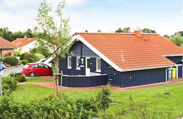 Ferienhaus mit Meerblick für 6 Personen, mit Terrasse und Garten sowie Sauna in Elbe-Weser