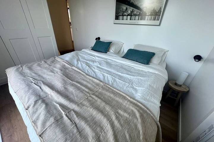 Luxus 6-Personen Hausboot Kaag, Dachterrasse und Beiboot in Groene Hart