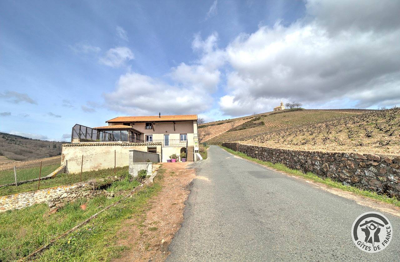 Villa Joanny in Fleurie, Beaujolais