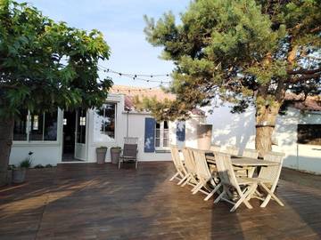 Chambre d’hôte pour 4 personnes, avec vue et jardin à Noirmoutier