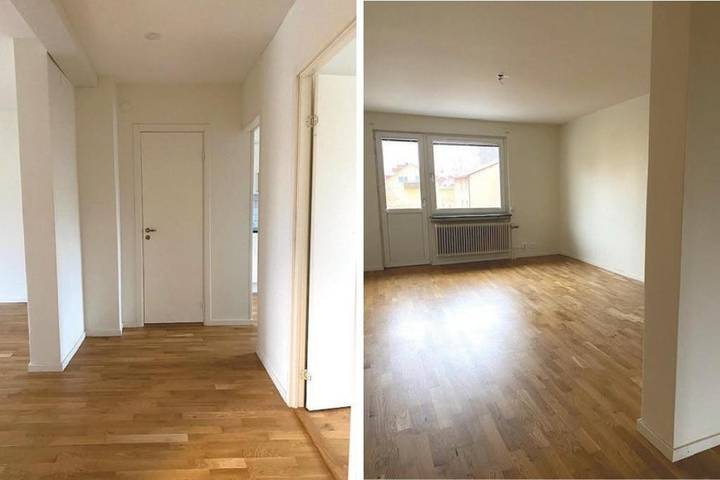 Lägenhet för 4 Personer, med Balkong i Katrineholm