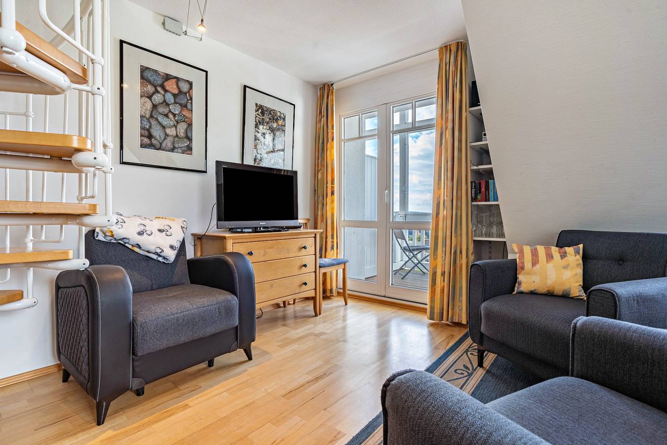 Appartement entier, Appartement '22' avec balcon et Wi-Fi in Sellin, Région de Rügen