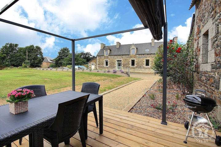 Gîte pour 6 personnes, avec jardin et terrasse