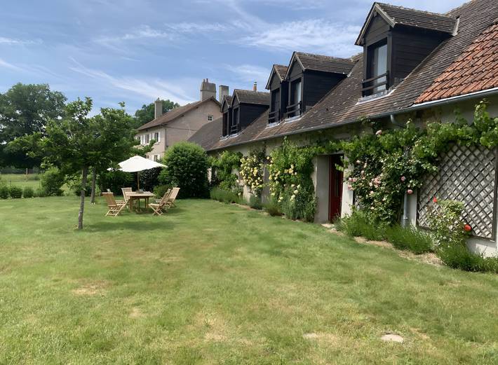 Maison de vacances pour 6 personnes, avec vue sur le lac ainsi que jardin et bassin pour enfant