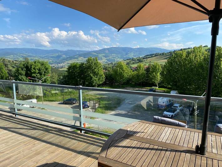 Appartement de vacances pour 4 personnes, avec terrasse et vue