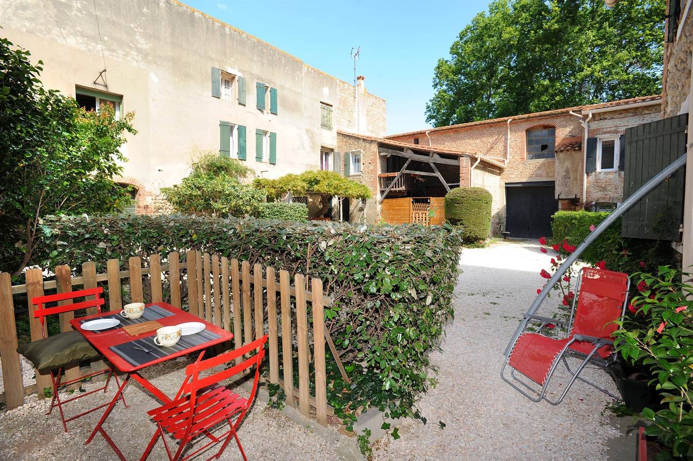Gîte für 2 Personen mit Terrasse in Millas, Perpignan und Umgebung