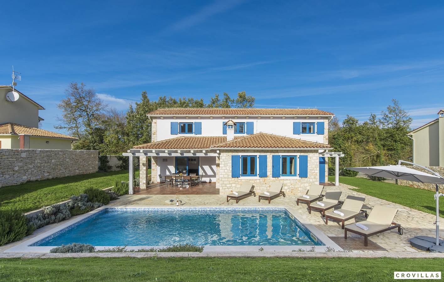 "Villa Kvinta" nearby Labin - Crovillas in Barban, Southcoast Istria