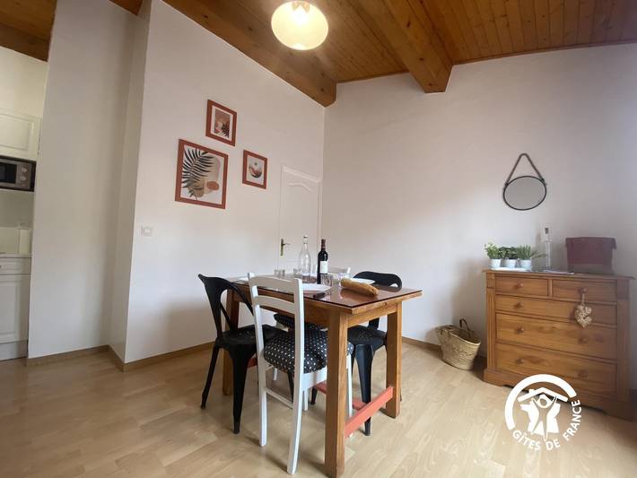Gîte pour 4 personnes, avec terrasse