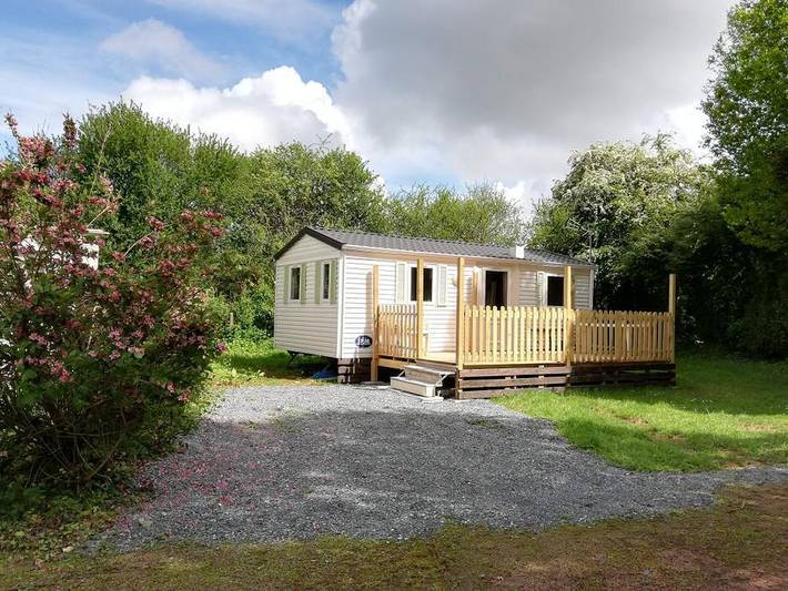 Camping Ushuaïa Villages - Les Pommiers Pays d'Auge - Mobilheim 4 personen - Mobilheim Irm Mercure 31 - 2 Zimmer in Saint-Pierre-de-Cormeilles, Bernay und Umgebung