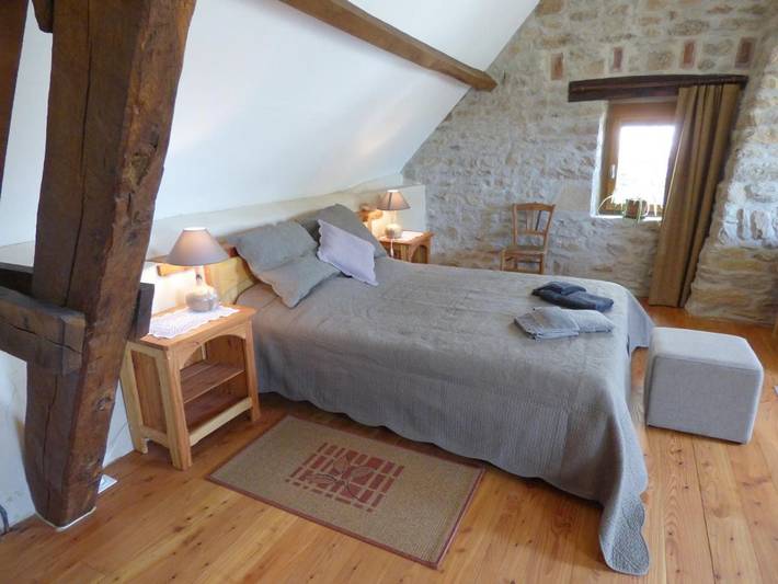 Chambre d’hôte pour 2 personnes, avec Terrasse ainsi que Jardin et Vue