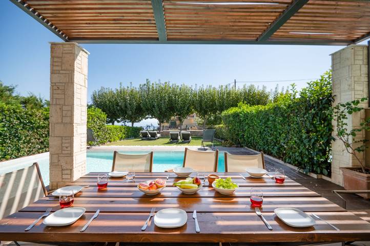 Villa für 7 Personen, mit Ausblick und Garten in Chalkidiki - 3