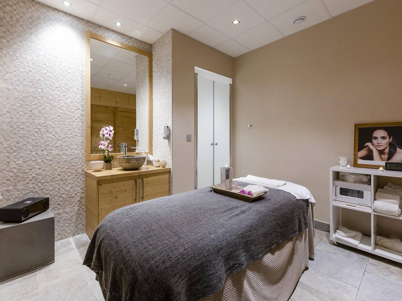 Geheel appartement, Chalet in Franse Alpen met Spa in Les Menuires, Saint-Martin-de-Belleville